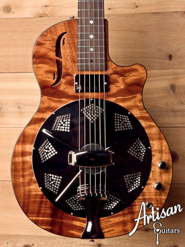 National RA3 Resolectric Acoustic Koa Body  