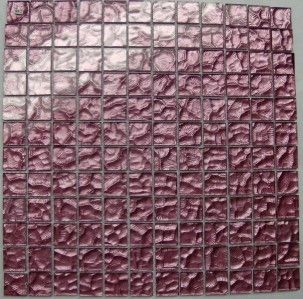 Mirror Glass Mosaic Tile Kitchen Bathroom Peach P0160  