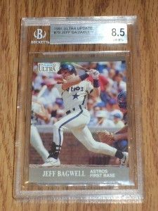 JEFF BAGWELL /1991 ULTRA UPDATE #79 /ROOKIE/ GRADED 8.5  