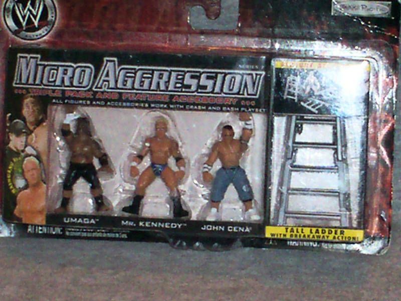 WWE FIGURE MICROAGGRESSION UMAGA MR.KENNEDY.JOHN  