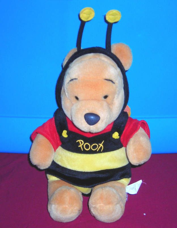 DISNEY WINNIE THE POOH JUMBO BUMBLE BEE COSTUME 15 PLUSH TOY  