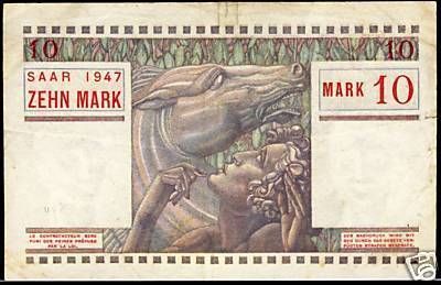 Saar 10 Mark 1947, P.6  