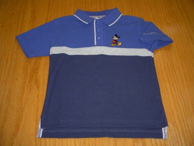 NEW WT DISNEY MICKEY MOUSE POLO SHIRT BOYS 4T  