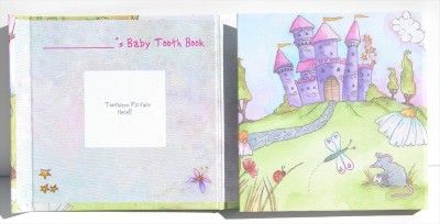 Baby Tooth Flap Book Teeth Keepsake Trifold BOY GIRL  