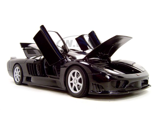 SALEEN S7 BLACK 118 DIECAST MODEL CAR  