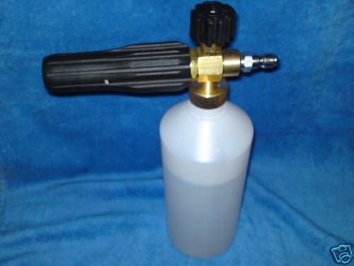 CAR WASH FOAM GUN LANCE BOTTLE 1LTRS SNOW,PREMIUM,KIAM,  