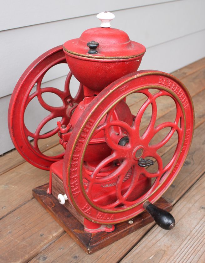   12.5 Inch 2 Wheel Cast Iron Enterprise No. 5 Coffee Mill Grinder