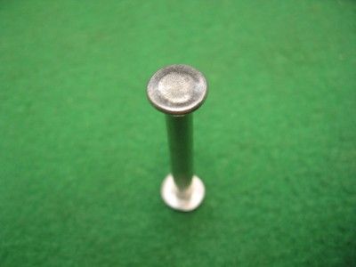   ALUMINUM RIVET SCREW FASTENER BINDER BINDING POST 8 32 x 3/16 x 1 1/2