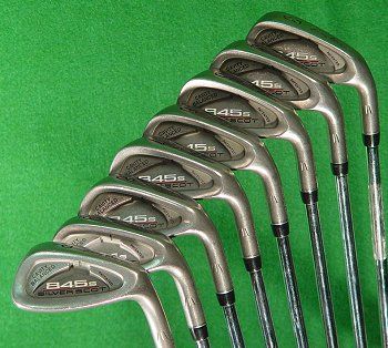 Tommy Armour 845s Silver Scot Irons 3 PW Steel Stiff  