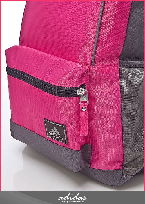 BN Adidas Cute Backpack / Book Bag *Pink / Gray*  