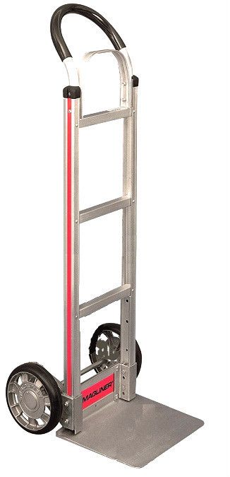   Aluminum Hand Truck with 8 Rubber Mold on Aluminum Tires 122 J 815