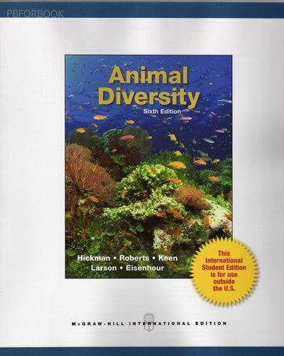 Animal Diversity by Hickman (6th International Edition) 9780073028064 