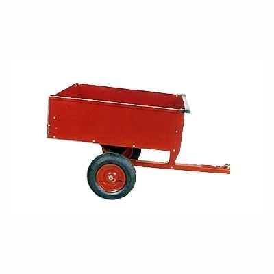 ATV UTILITY DUMP GARDEN TRACTOR TRAILER PULL CART WAGON FARM DUMPING 