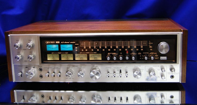 RESTORED Sansui QRX 9001 Quad Receiver   Beautiful  