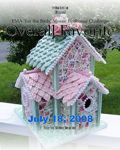 Winner Overall Favorite EMA For The Birds Birdhouse Challenge