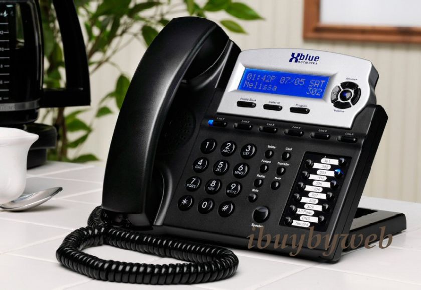 XBlue Networks 1670 00 BLACK Speaker Phone For X16  