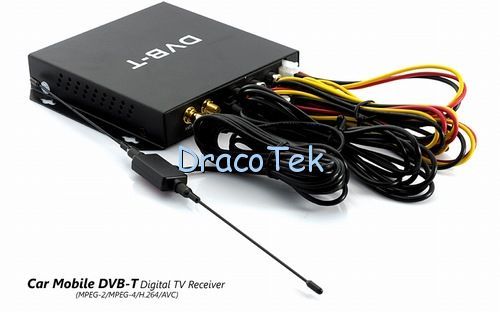 Car Mobile DVB T Digital TV Receiver MPEG 2/4 DVB T998  