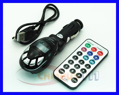 New 2G Car  Player FM Transmitter Remote SD MMC Slot  