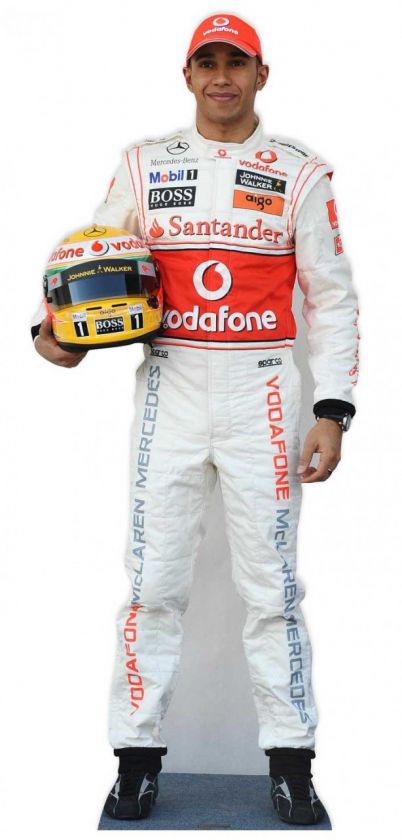 Racing Driver LIFESIZE CARDBOARD CUTOUT STANDEE STANDUP PRIX FORMULA 1 