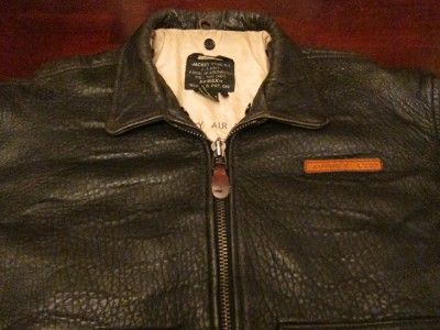 Vtg 1987 Avirex Mens Type G1 Army Navy Supple Leather Bomber Flight 