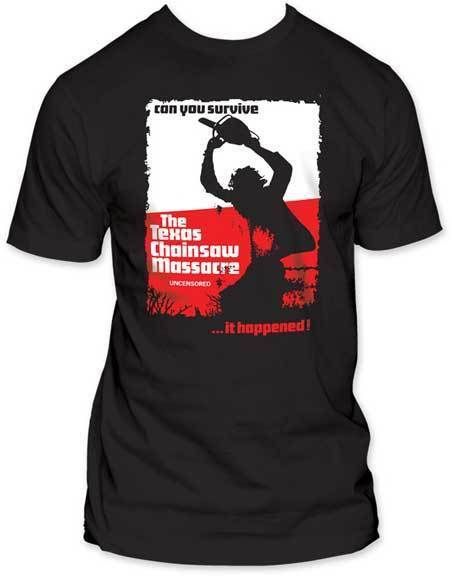 Texas Chainsaw Massacre Can You Shirt SM, M, L, XL, XXL  