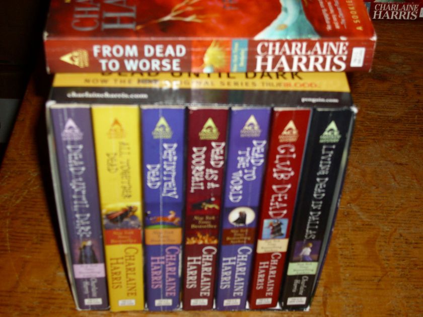 CHARLAINE HARRIS~SOOKIE STACKHOUSE SERIES~7 BOOK BOX SET~+8TH BOOK 