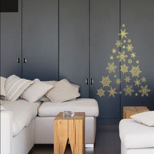 CHRISTMAS DECORATION  DIY Wall Point Removable Stickers  