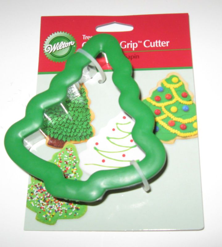 WILTON COMFORT GRIP CHRISTMAS TREE XMAS COOKIE CUTTER  