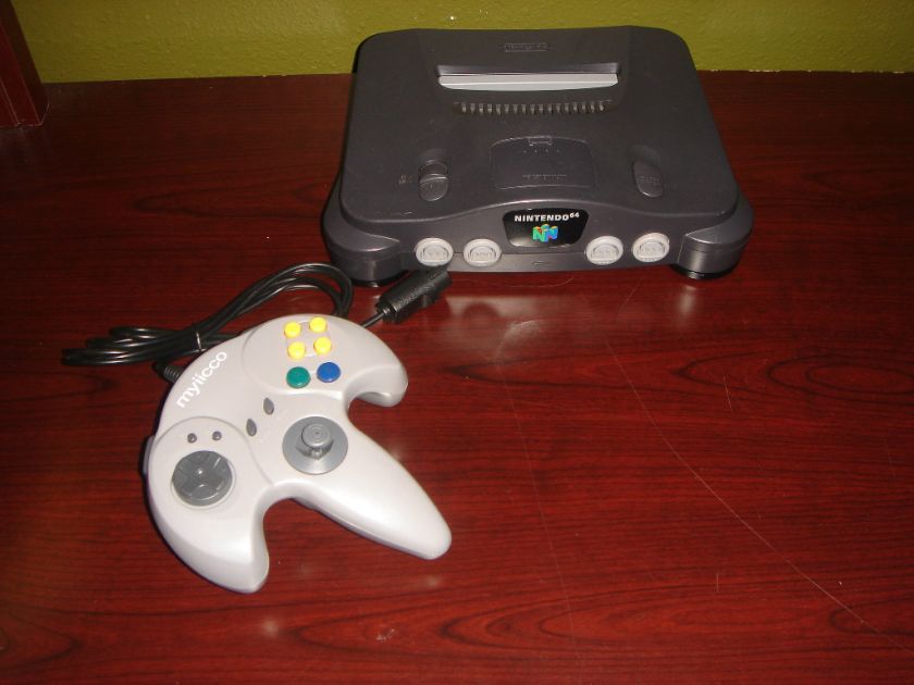 NINTENDO 64 GREY CONSOLE COMPLETE READY TO PLAY N64 GAME SYSTEM 30 DAY 