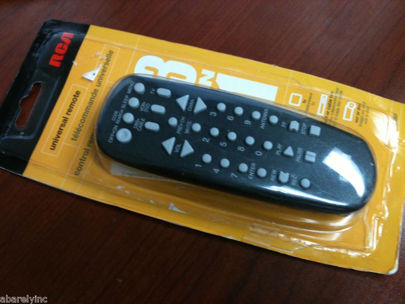 RCA RCU703SP 3 function Universal Remote Control  