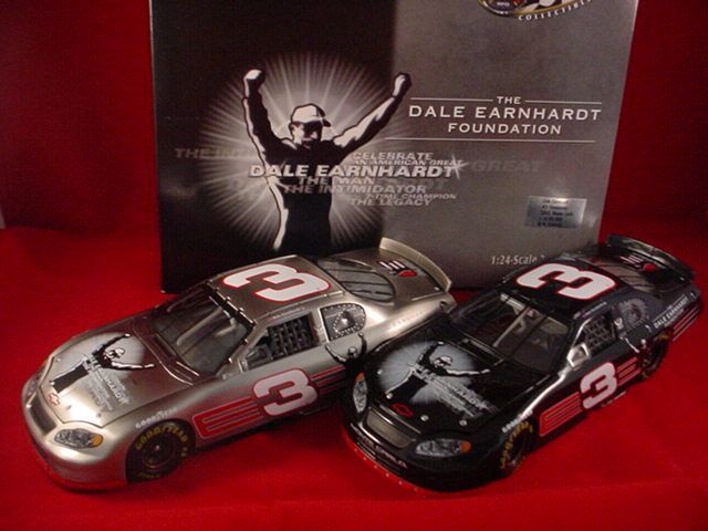 DALE EARNHARDT 2003 FOUNDATION 2 CAR SET 1/24  