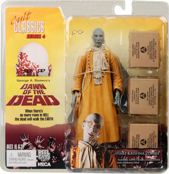 HARE KRISHNA ZOMBIE NECA CULT CLASSICS DAWN OF THE DEAD  