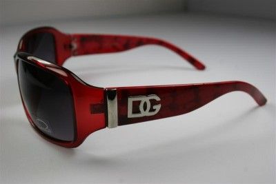 NEW WOMENS DG EYEWEAR FASHION SUNGLASSES HOT RED 26347  