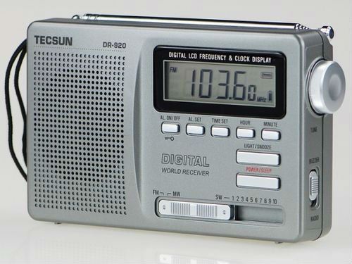 Tecsun DR 920 Digital Clock World Radio dr920 Portable  