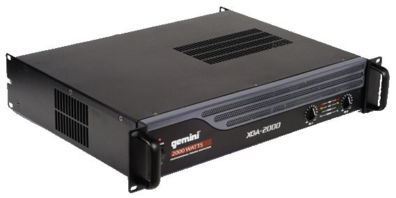 GEMINI XGA 2000 PRO DJ STEREO POWER AMPLIFIER 2000W NEW  