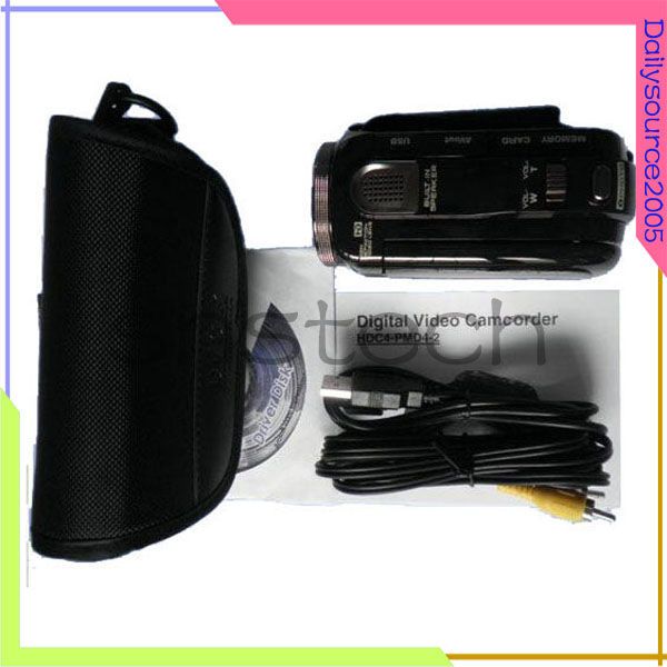 12.0 MP 1280*720 HD DV Camera Camcorder 2.7 Black  