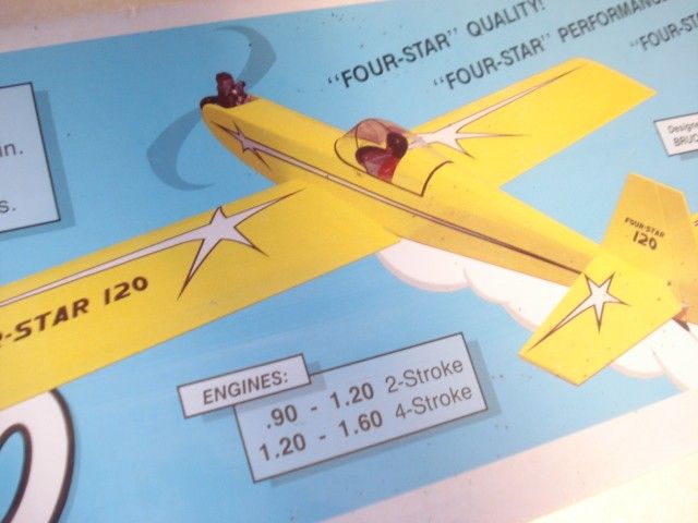 SIG FOUR STAR 120 RADIO CONTROLLED MODEL AIRPLANE KIT**  