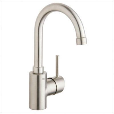 Grohe Concetto Single Hole Bathroom Sink Faucet Brushed Nickel 