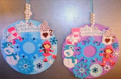   LARGE Ornament Picture Frames Holiday/Christmas Party Favors  