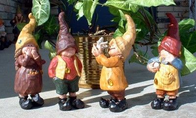 NINE IN. WOODLAND GNOMES CHILDREN KIDS ANTHONY FISHER  