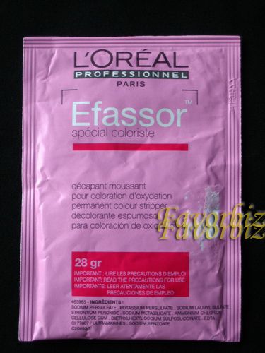 oreal Efassor Hair Colour Color Remover 28 g.  