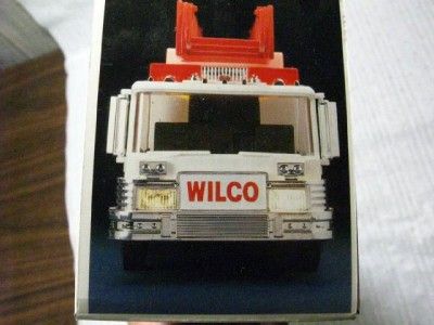 1990 WILCO GASOLINE FIRE TRUCK TOY BANK HESS 1 of 15000  