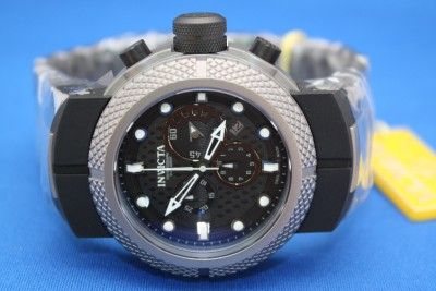   Invicta 0671 Coalition Force Pistol Titanium w/ Extra Band Watch New