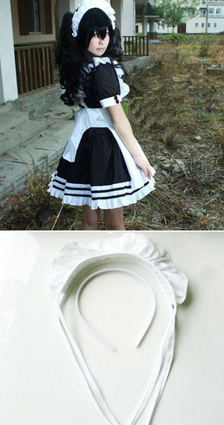 Girl Maid uniform Cosplay lolita Costume Dress Fbo  