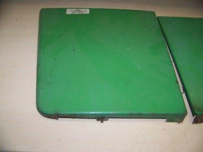 JOHN DEERE 2010 TRACTOR ORIGINAL FRONT SIDE PANELS HARD TO FIND 