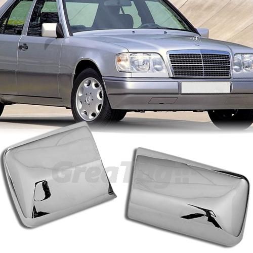 description brand new chrome mirror covers for mercedes benz fitment