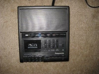 Panasonic RR 930 Microcassette Transcriber Dictator Tested w/ RP 2692 