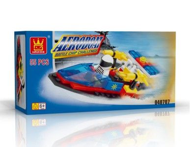 AEROBOAT   BUILDING BLOCKS Kit 55 pcs set model 040707  