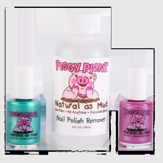 New Piggy Paint Finger Nail Polish Natural Kid Children Safe Non Toxic 