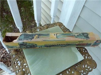   vintage mechanical No. 570 toy train made in Germany by Arnold Toy